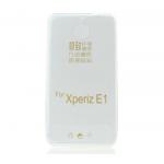 Kryt ochrann zadn Forcell Ultra Slim 0,3mm pro Sony Xperia E1 (D2005) transparent