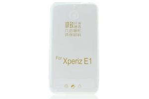 Kryt ochrann zadn Forcell Ultra Slim 0,3mm pro Sony Xperia E1 (D2005) transparent