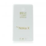 Kryt ochrann zadn Forcell Ultra Slim 0,3mm pro Nokia X transparent