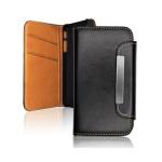 Pouzdro typ penenka pro Sony Z3 Compact (D5803) ern PU ke