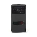 Pouzdro Forcell S-View pro LG D331 L Bello black/ern