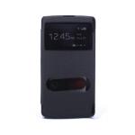 Pouzdro Forcell S-View pro LG D331 L Bello dark blue/tmav modr