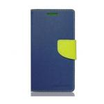 Pouzdro Mercury Fancy Diary pro Sony Xperia T3 (D5103) navy-lime/modro-limetkov (BLISTR)