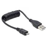 Data kabel universal USB - microUB kroucen 0,6m BULK