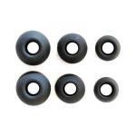 Nhradn nunky na sluchtka 3 velikosti black/ern (BULK)