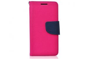 Pouzdro typu kniha pro Samsung Galaxy J5 (SM-J500) pink-blue/rovo-modr (BULK)