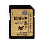 Karta paměť.SDXC 64GB Kingston UHS-I Ultimate 90R/ 45W (BLISTR)
