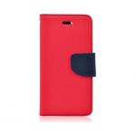 Pouzdro typu kniha pro Lenovo VIBE P1 red-blue/erveno-modr (BULK)