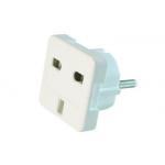 Soust setu - Adapter Gembird ENG-CZ (zsuvka ENG - vidlice CZ)