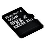 Karta paměť.microSDHC 16GB Kingston UHS-I U1 45R/ 10W bez adapteru (BLISTR)