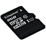 Karta paměť.microSDHC 8GB Kingston UHS-I U1 45R/10W bez adapteru (BLISTR)