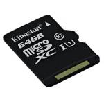 Karta paměť.microSDXC 64GB Kingston UHS-I U1 45R/ 10W bez adapteru (BLISTR)