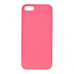 Kryt ochranný zadní Jelly Bright 0,3mm pro iPhone 5, 5S, SE růžová