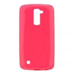 Kryt ochranný zadní Jelly Bright 0,3mm pro LG K10 (K420N) růžová