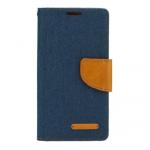 Pouzdro Canvas pro Microsoft Lumia 650 tmav modr (BULK)