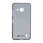 Kryt ochrann zadn Forcell Clear pro Microsoft Lumia 550 ern