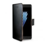 Pouzdro CELLY Wally pro Samsung Galaxy Note 7 (SM-N930F), ern PU ke