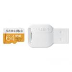 Karta paměť.microSDXC 64GB Samsung EVO Class 10 + USB adapter (BLISTR)