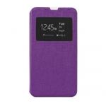 Pouzdro Forcell S-View pro Microsoft Lumia 550 fialov