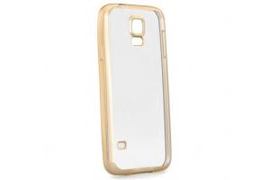 Kryt ochrann Forcell ELECTRO Jelly pro Samsung Galaxy S5 (G900), zlat