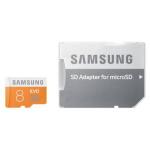 Karta paměť.microSDHC 8GB Samsung EVO Class 10 (BULK)