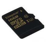 Karta paměť.microSDHC 16GB Kingston UHS-I U3 90R/ 45W bez adapteru (BLISTR)
