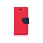 Pouzdro typu kniha pro Nokia 3, erveno-modr (BULK)