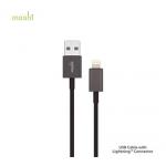 Data kabel Moshi Lightning konektor 1 m, Black/ern