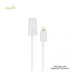 Data kabel Moshi Lightning konektor 1 m, White/bl