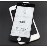 Tvrzené sklo 5D pro Apple iPhone X, plné lepení, černá