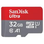 Karta paměť.microSDHC 32GB SanDisk Ultra, 98MB/s, Class10 UHS-I + adapter (BLISTR)