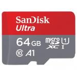 Karta paměť.microSDXC 64GB SanDisk Ultra, 98MB/s, Class10 UHS-I + adapter (BLISTR)