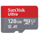 Karta paměť.microSDXC 128GB SanDisk Ultra, 98MB/s, Class10 UHS-I + adapter (BLISTR)