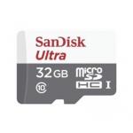 Karta paměť.microSDHC 32GB SanDisk Ultra, 80MB/s Class10 UHS-I (BLISTR)