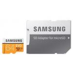 Karta paměť.microSDXC 64GB Samsung EVO U3 Class 10 + adapter (BLISTR)