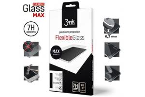 Hybridní sklo 3mk FlexibleGlass Max pro Apple iPhone XS Max, černá