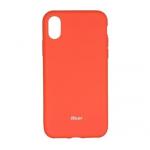 Kryt ochrann Roar Colorful Jelly pro Apple iPhone XS MAX, broskvov