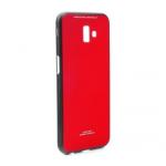 Kryt ochranný Forcell GLASS pro Samsung Galaxy J6+ (SM-J610), červená