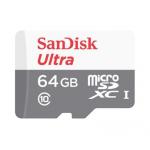 Karta paměť.microSDXC 64GB SanDisk Ultra, 80MB/s Class10 UHS-I + adapter (BLISTR)