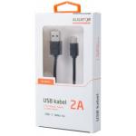 Data kabel ALIGATOR USB - USB-C, 2A, 1m, pro Aligator RX700 - s prodlouenm konektorem USB-C