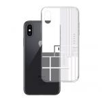 Kryt ochranný 3mk Ferya Slim case pro Apple iPhone Xs, LINE White