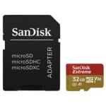Karta paměť.microSDHC 32GB SanDisk Extreme, 100MB/s Class10 UHS-I + adapter (BLISTR)
