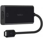 Adapter Belkin HDMI (z) - USB-C (v), 4K, Black kabel 0,15m (BLISTR)