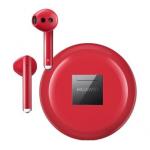 HF, sluchátka Bluetooth Huawei FreeBuds 3, wireless, stereo, red/červená, bezdrátové
