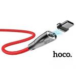 Data kabel HOCO U75 Blaze, magnetický, USB-C, 3A, 1.2m, červená
