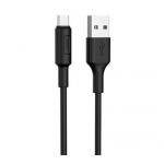 Data kabel HOCO X25 Soarer, microUSB, 2A, 1m, ern