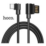 Data kabel HOCO U37 Long roam, USB-C, 3A, hlov 90 1.2m, ern