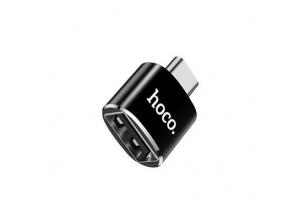 Adapter OTG HOCO UA5, USB-C - USB, černá