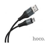 Data kabel HOCO X38 Cool, USB-C, 3A, 1m, černá