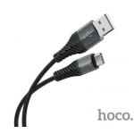 Data kabel HOCO X38 Cool, USB-C, 3A, 1m, ern